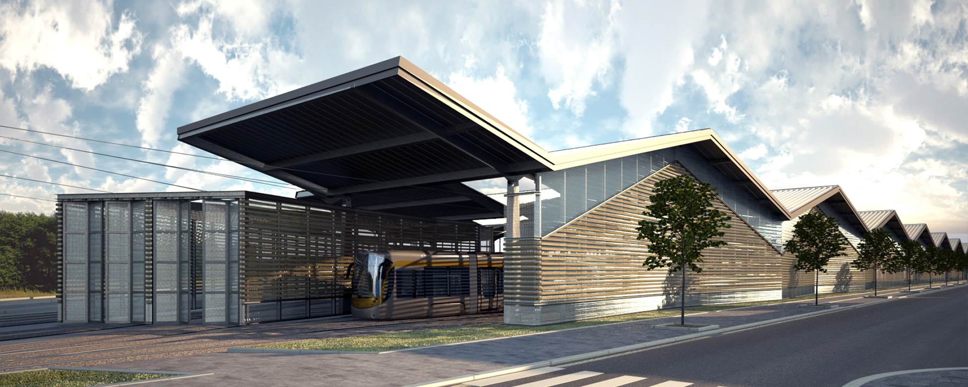 EQOS Straßenbahndepot Belgien